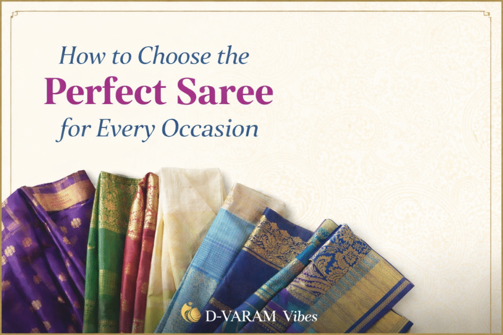 Wedding silk saree selection guide Handloom sarees for festivals and daily wear